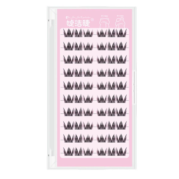 0 ✿ 排 排 10 row 60 clusters of small sweet cat 12mm