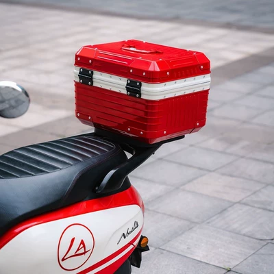 Motorcycle trunk — tail box, retro trunk, scooter