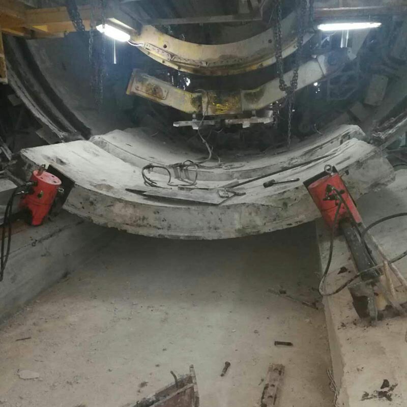 Jutuo Transformer Thruster Large Shield Tunnel Boring Machine for Rail-Based Pushing Heavy Object Moving Machine on Rail