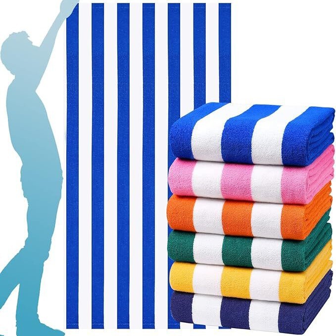 Amazon Temu Super Popular Yarn-Dyed Stripesd Beach Towel and Bath Towel Are Water-Absorbent and Sand-Proof, a Must-Have for Beach Leisure and Travel! Amazon Temu Super Popular Yarn-Dyed Stripesd Beach Towel and Bath Towel Are Water-Absorbent and Sand-Proof, a Must-Have for Beach Leisure and Travel!