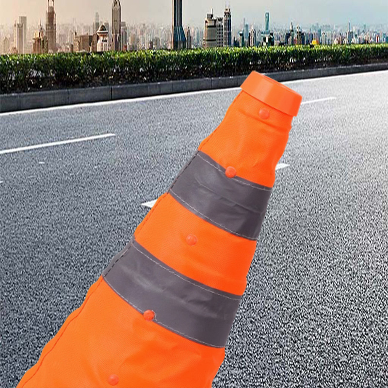 Road Cone, Ice Cream Cone, Safety Cone, Strong Reflective Cone, Car Traffic Emergency Roadblock Cone, Reflective, Luminous, Reflective Warning
