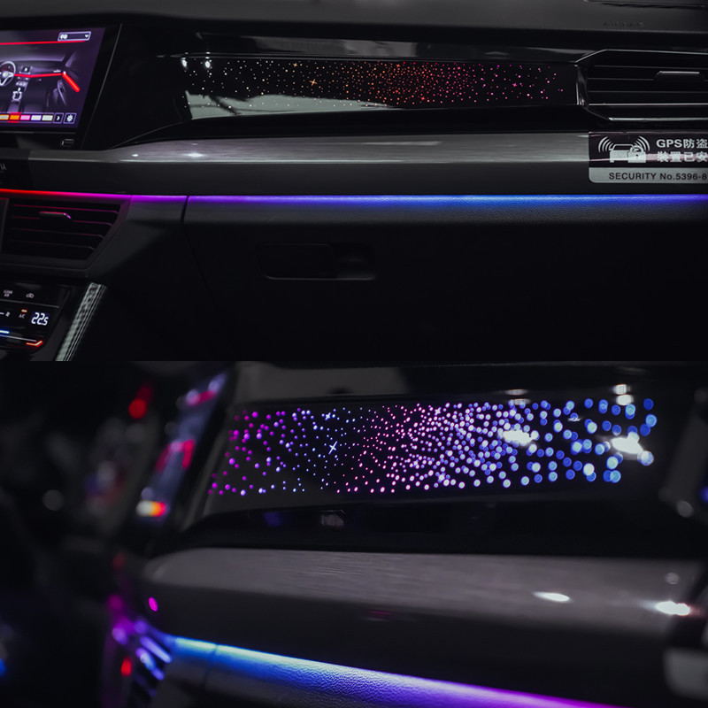 19 - 21 años Volkswagen Baolai transformación dinámica de la lámpara de atmósfera estrella