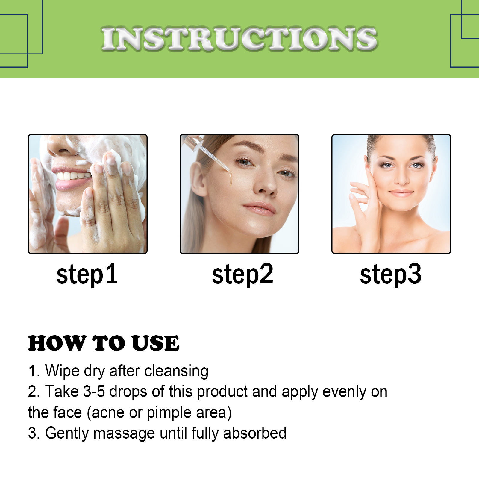 EELHOE Tea Tree Repair Lightens Marks, Cleans Acne, Removes Acne and Repairs Skin essence_voghion.com