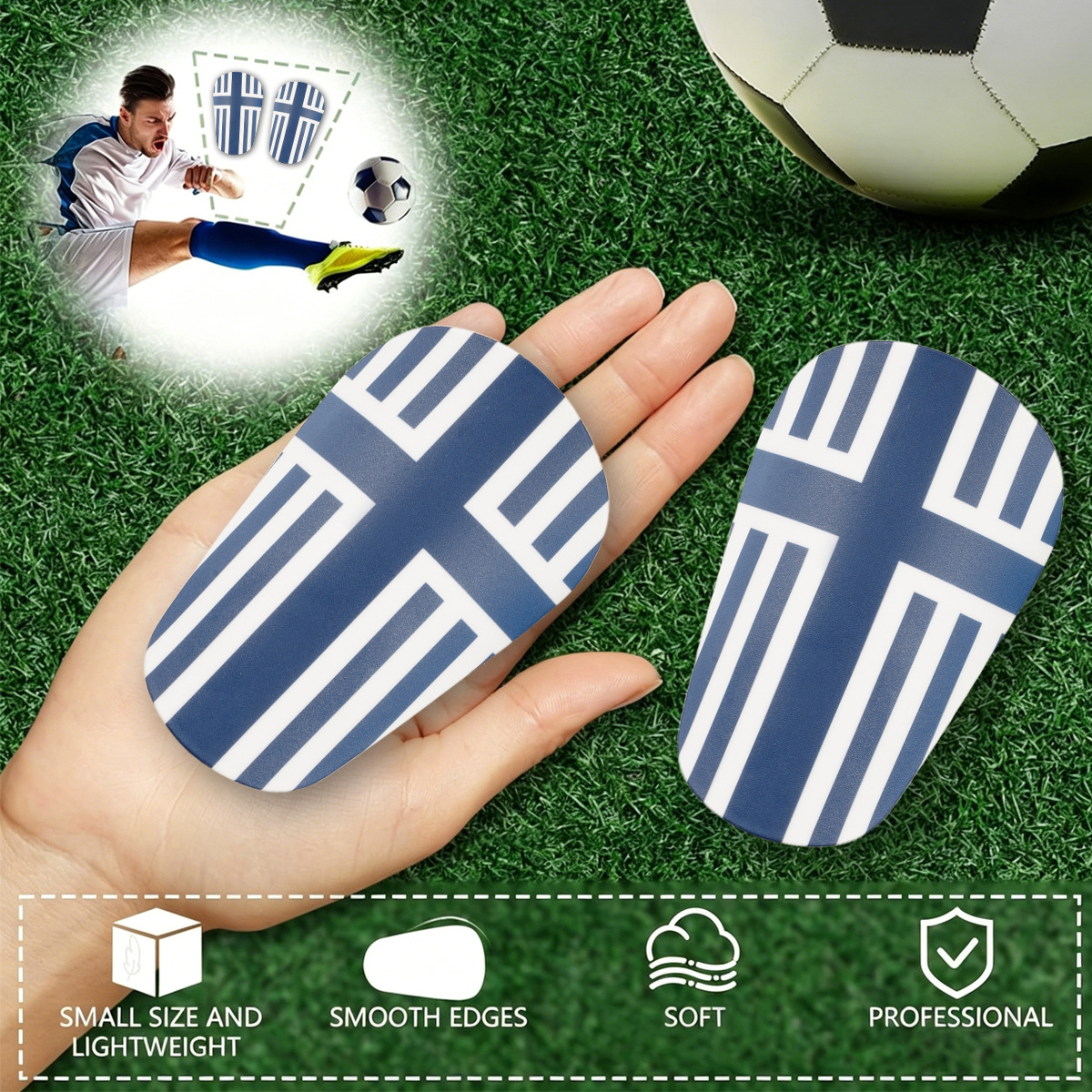 Football Shin Guard Children's and Adult Sports Protection Insert