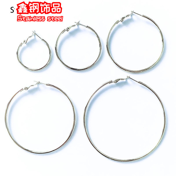 fashionable earrings stainless steel