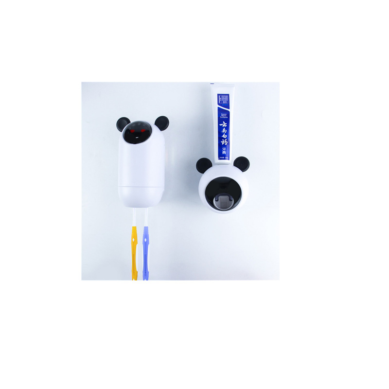 粉色儿童牙刷消毒器紫外线免打孔卫生间杀菌壁挂式置物架电动吸壁