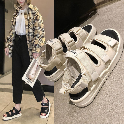  Summer New Slippers Couple Shoes Outdoor Casual Vietnam Trendy Sports Personalized Outer Wear Beach Sandals Slippers