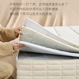 床垫、席梦思;乳胶弹簧床垫;折叠床垫