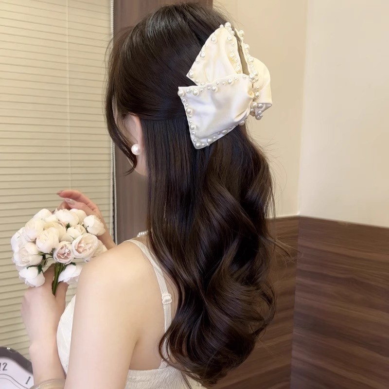 爆款布艺显气质高级感鲨鱼夹合集女饱满后脑勺半扎发鲨鱼发夹发饰|undefined