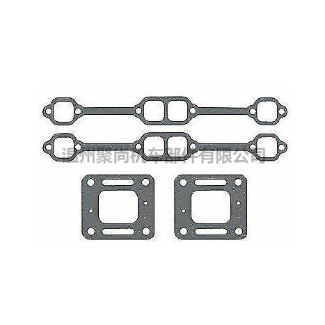 xhaust Gasket manifold mercruiser 5.0 进气支管垫片