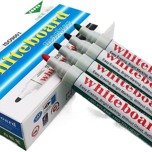 Manufacturer Zhongbai SW228 whiteboard pen erasable water-based pen writing smooth whiteboard writing marker