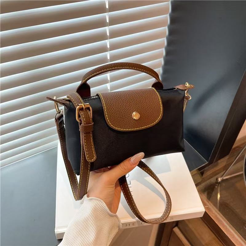 Cross-Border Women's New Canvas Dumpling Bag, Summer Lightweight Luxury Niche Commuter High-End Women's Crossbody Small Bag Cross-Border Women's New Canvas Dumpling Bag, Summer Lightweight Luxury Niche Commuter High-End Women's Crossbody Small Bag