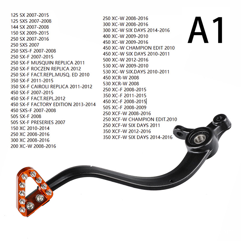 Suitable for Ktm/Gas/Husqvarna Sx Exc Te Mc 125-530 Off-Road Motorcycle Brake Pedal
