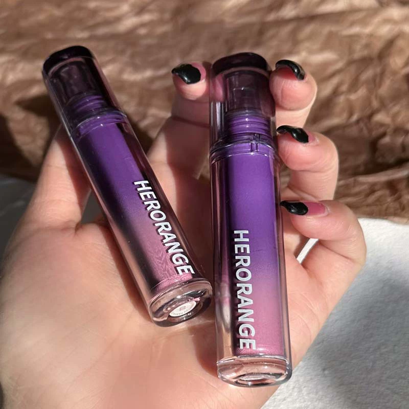 HERORANGE Moisturizing glass lipstick, mirror effect, long-term effect, wholesale