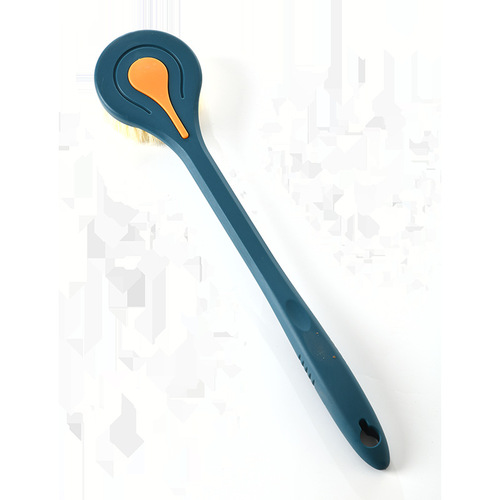 Bath brush, bath artifact, soft-bristled long-handled bath brush, back rub, back brush, mud, no need for help, body rub towel