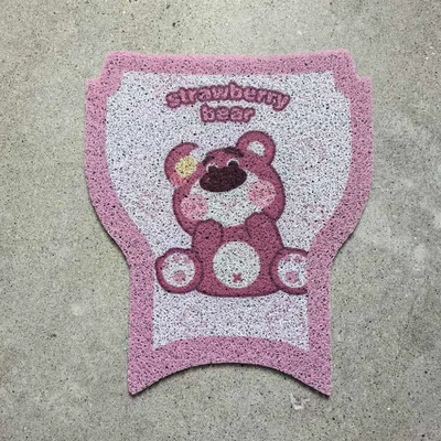 Pad Pedal Decoration 9, Electric vehicle foot mat - no9-qz3mix-official-website-version-strawberry-bear