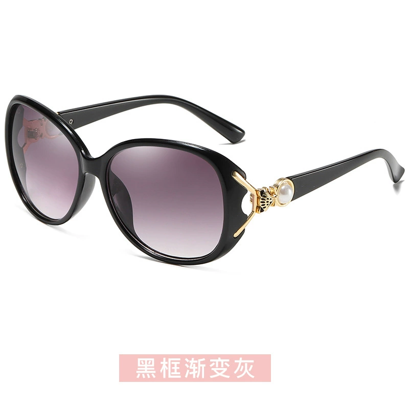 Sunglasses RISHIMEI, metal frame, gradient or polarized lenses, UV protection