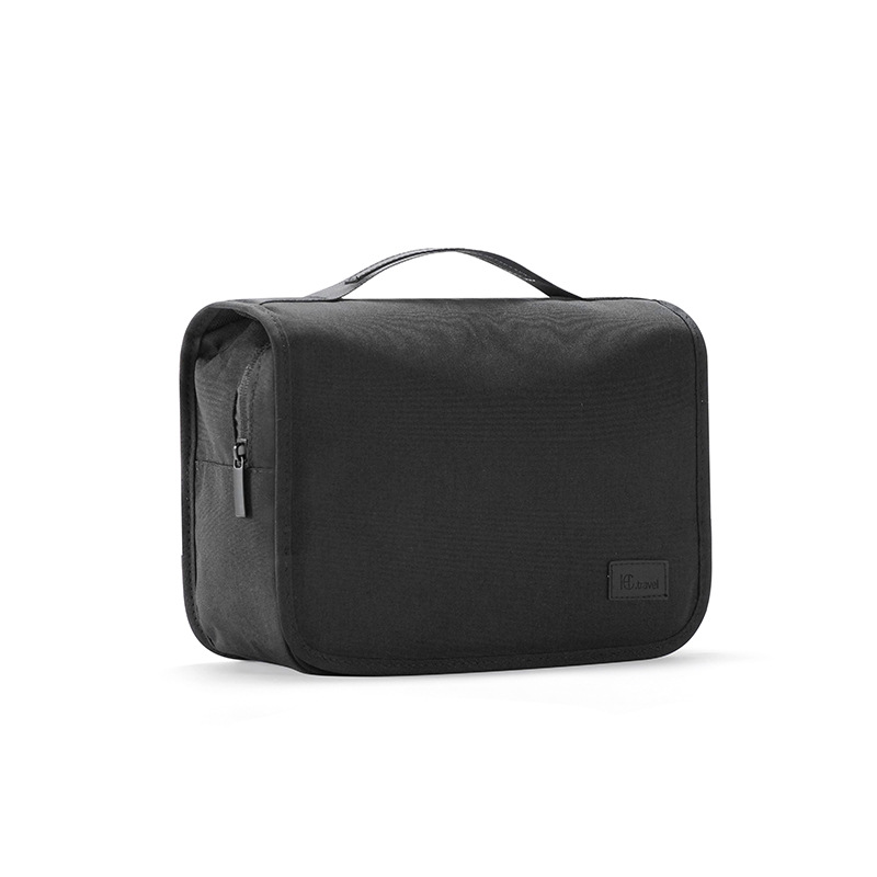 Bolsa de lavado con gancho transfronterizo Bolsa de cosméticos portátil de gran capacidad Bolsa de almacenamiento multifuncional Bolsa de almacenamiento de viaje colgante plegable