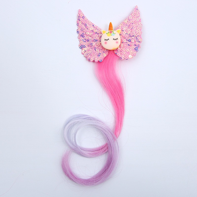 Kid's Cute Unicorn Plastic Hair Clip display picture 9