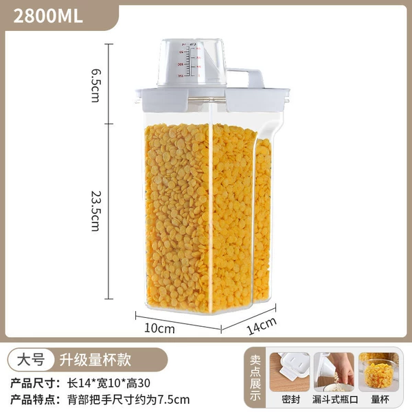 ❤Four snap buckles 2800ml single package