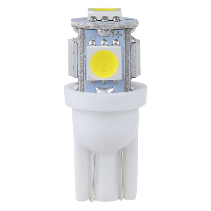 Автомобильная лампа T10 5050 5SMD индикатор ширины мотоцикл маленький свет W5W 12V лампа для чтения номерного знака