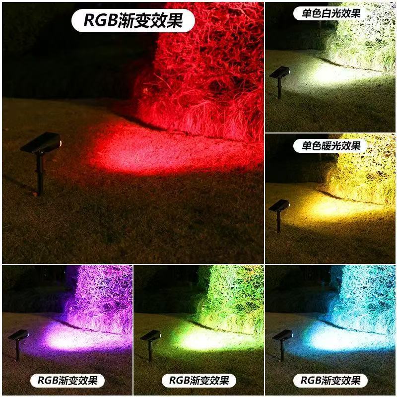 新しい国境を越えたソーラー屋外グラウンドランプ中庭芝生ランプ装飾防水庭の装飾品照明|undefined