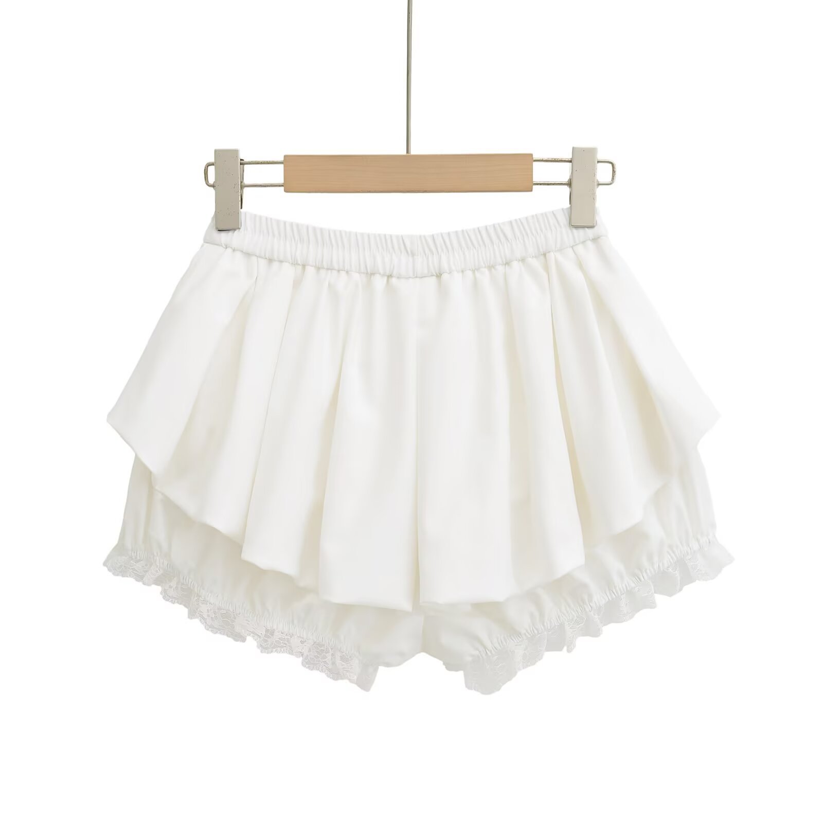 Z 6132欧美ins新款辣妹风高腰显瘦休闲裤女设计感小众喇叭裤短裤