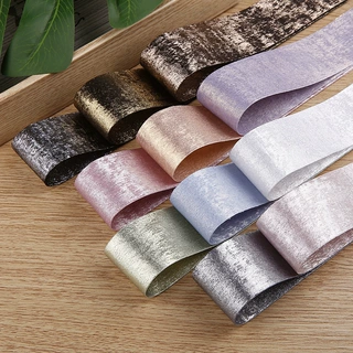 双色幻彩烫金织带diy手工蝴蝶结发饰耳饰品配件服装礼盒鲜花包装