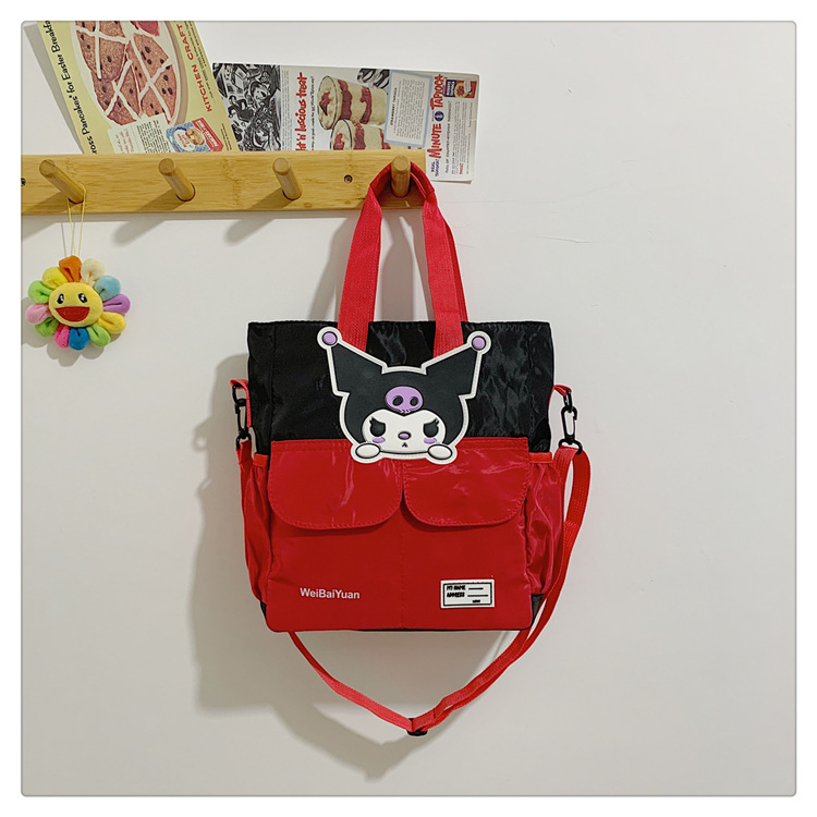 A new, versatile, large-capacity single-shoulder crossbody bag with a cute and girlish heart for student tutoring in the Korean version of Instagram undefined