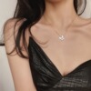 Advanced sexy necklace, 925 sample silver, 2022 collection, light luxury style, Birthday gift