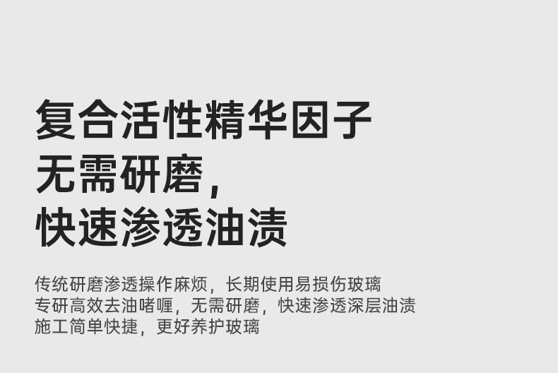 Glass Oil Film Removal Cream Car Glass Cleaning Cleaner Decontamination Car Wash Water Wax Decontamination Cleaning Agent