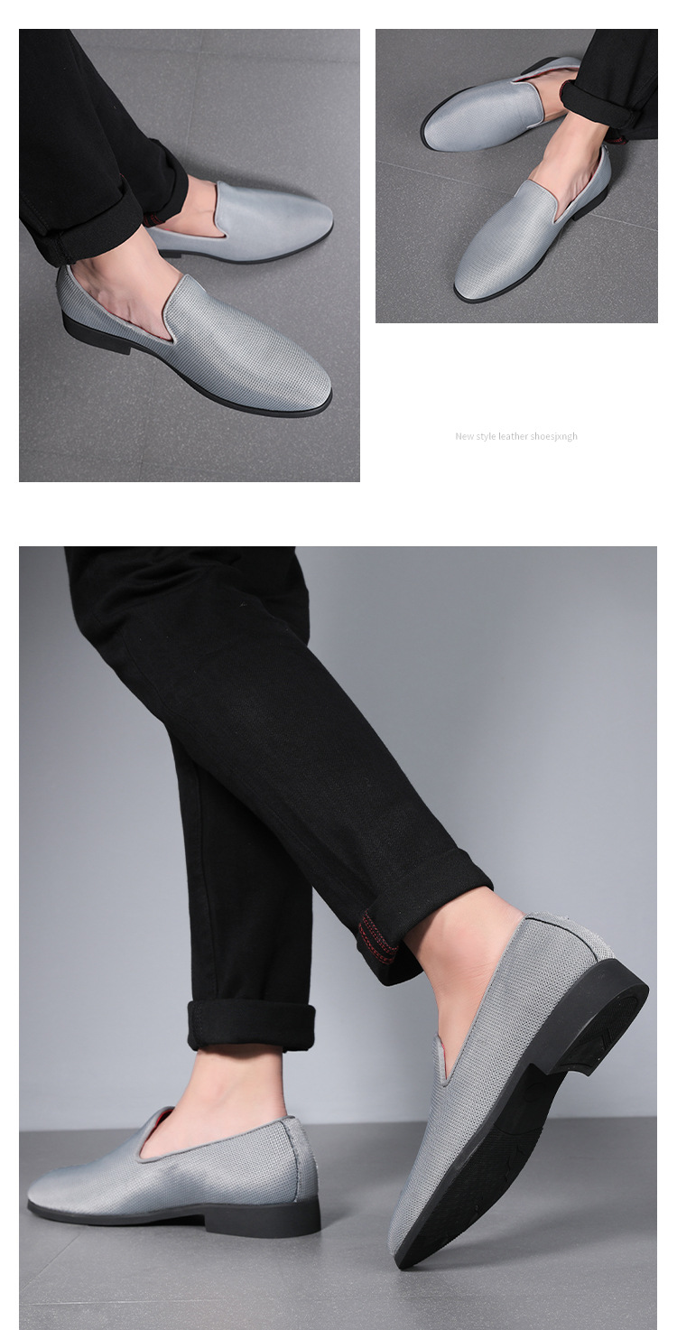 Bequeme Herren Loafer Aus Mesh Leichte Slip-on Freizeitschuhe_voghion.com
