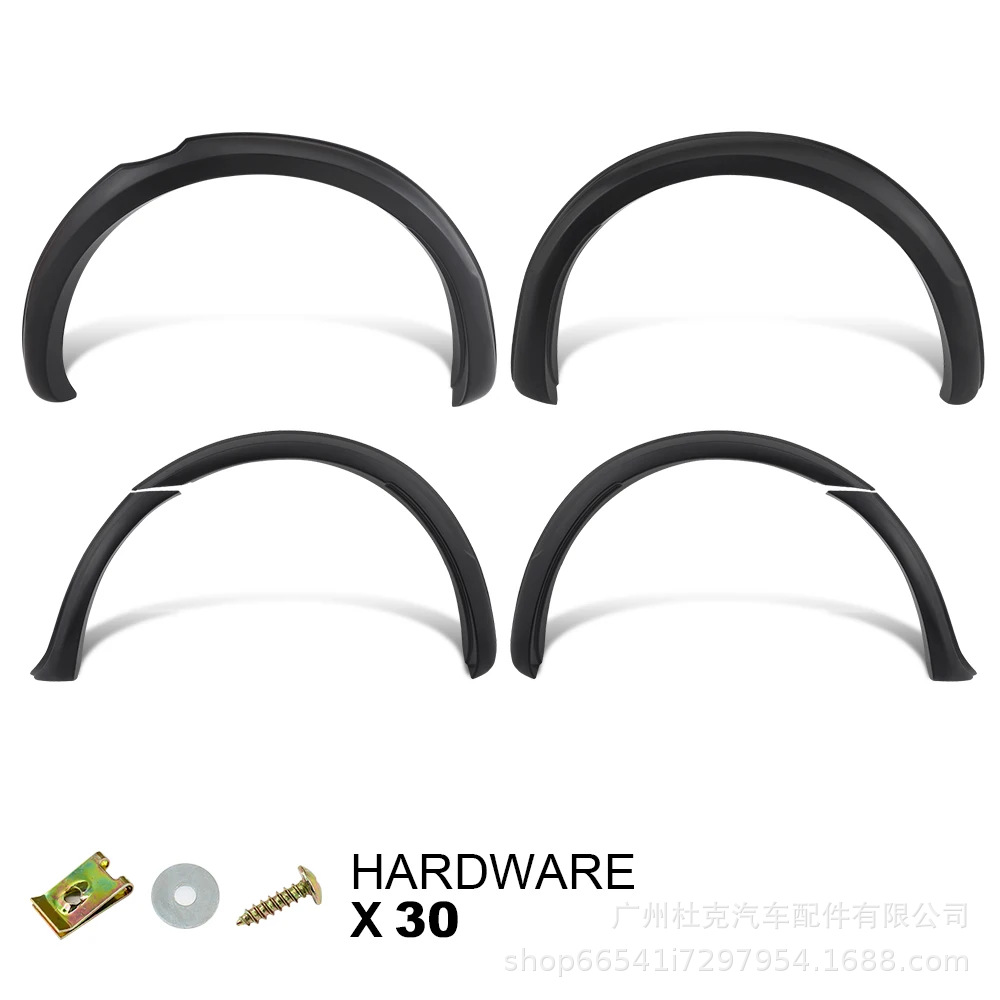 Suitable for 18-21 Ford Ranger T8 Narrow Version Wheel Arches with Radar Holes, Anti-Scratch Wheel Arch Modification for Pickup Trucks