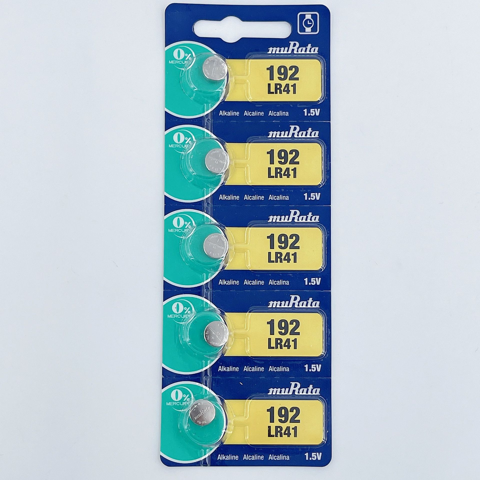 卡装村田muRata体温温度计LR41/192/392A/L736测电笔电子手表电池