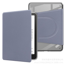 适用kindle paperwhite6543亚克力磁吸分离保护套kpw12旋转保护壳