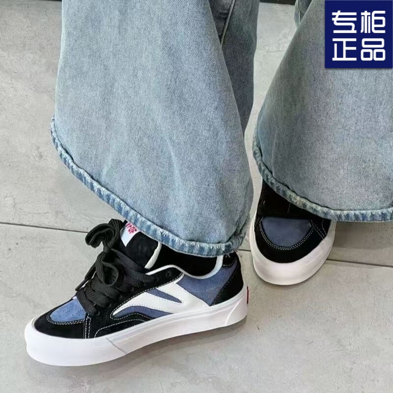 2025 Spring and Autumn Couple Niche Black and Blue New Chinese Retro Sneakers Women's Maillard Fashion Trendy Versatile Casual Shoes 2025 Spring and Autumn Couple Niche Black and Blue New Chinese Retro Sneakers Women's Maillard Fashion Trendy Versatile Casual Shoes