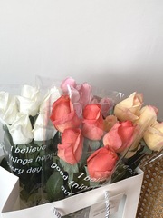 ins Korean style simulated rose flower feel moisturizing flower living room home decoration dining table ornaments simulated flower props