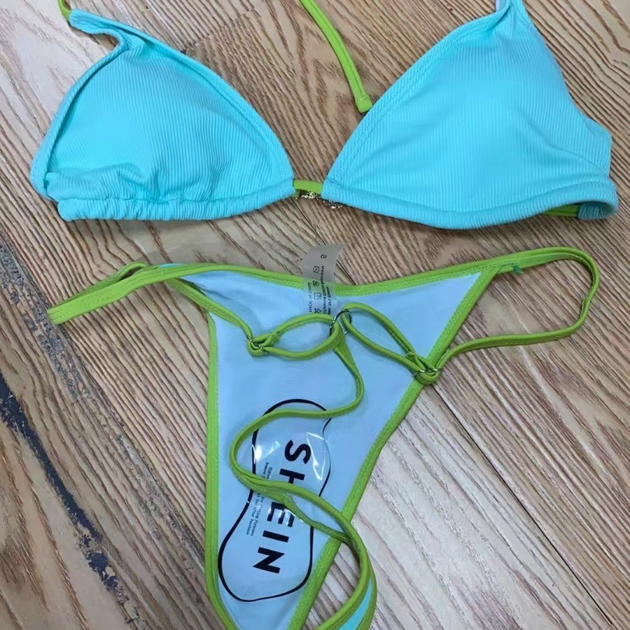 Shein bikini varios trajes de baño divididos transfronterizos para mujer nuevo bikini mixto suministro al por mayor
