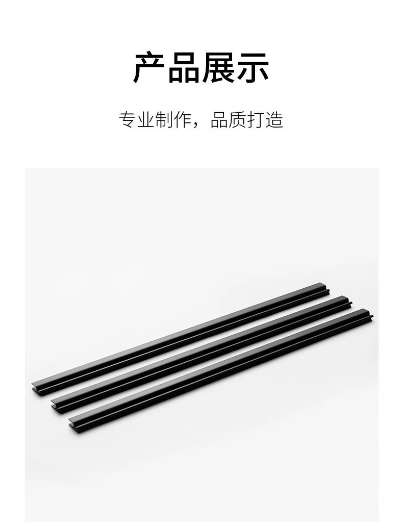 Car side window wiper, anti-fog, silent wiper blade, anti-rain and anti-fog wiper strip