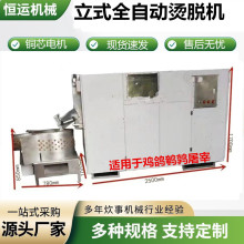 厂家直销鸡鸭鹅脱毛机大型商用全自动鸽子烫脱一体机鸡电加热除毛