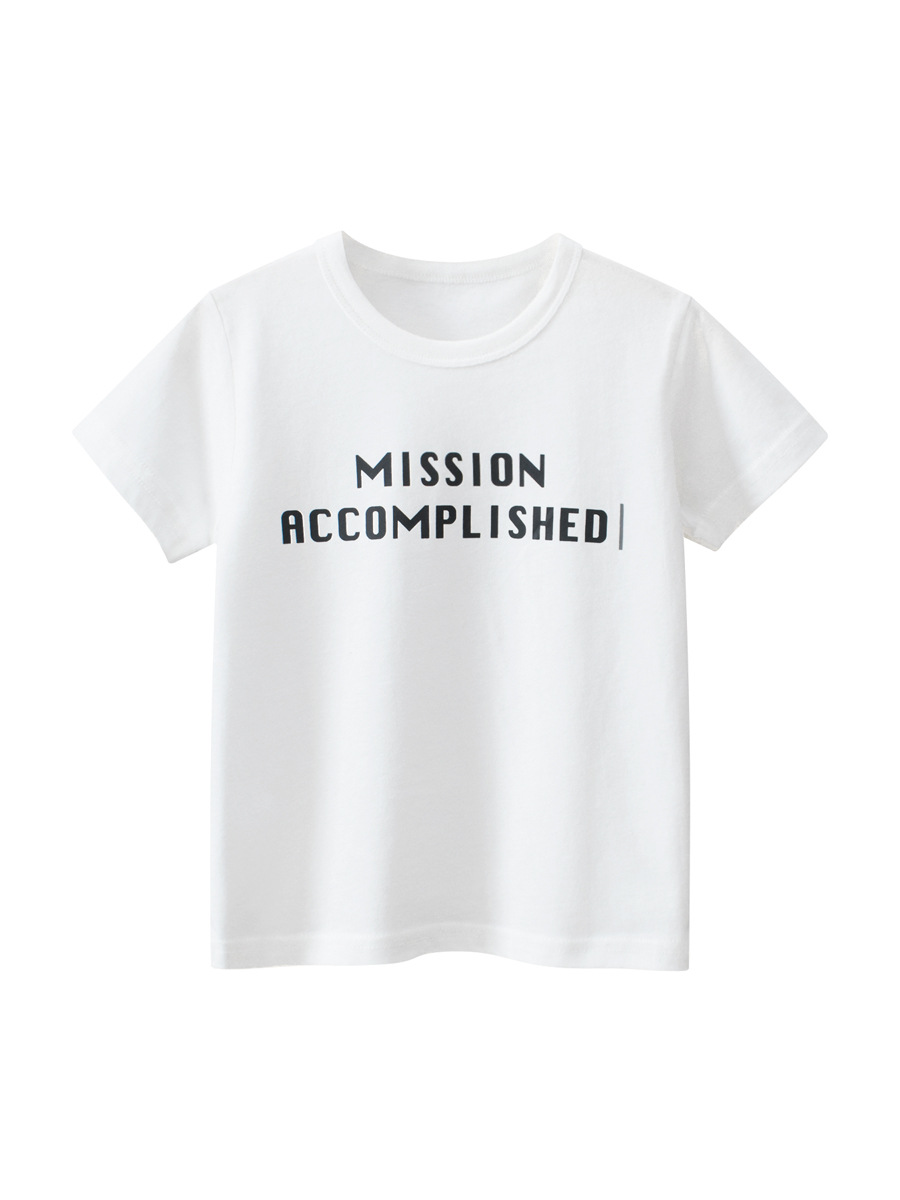 27 niños estilo coreano Camiseta de manga corta para niños 2024 verano nueva ropa para niños al por mayor suministro de TikTok