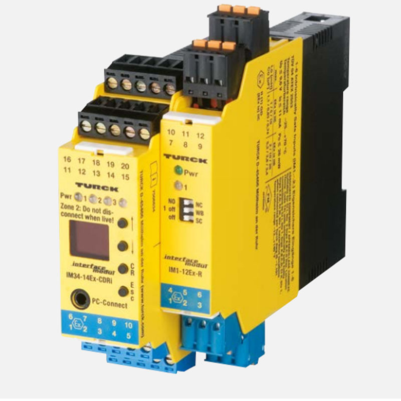A050*原装TURCK图尔克IM1-22EX-T/451EX-R栅隔离开关