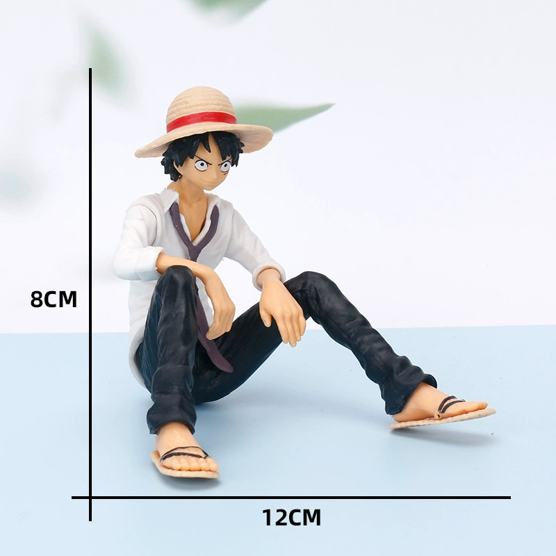 Фигура Luffy из PVC — коллекционная игрушка One Piece, несколько поз и выпусков, в пакетике или на окне