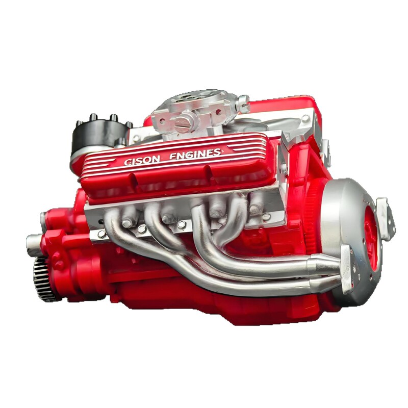 GF 国境を越えた新しいエンジン V8 エンジン装飾品キット樹脂工芸品装飾品ガソリンオーバーヘッドバルブ振り子|undefined