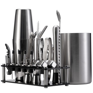 (Cross-border trading), ice cubes, acrylic cocktail set, shaker, ice bucket, “Frozen”, 24 pieces