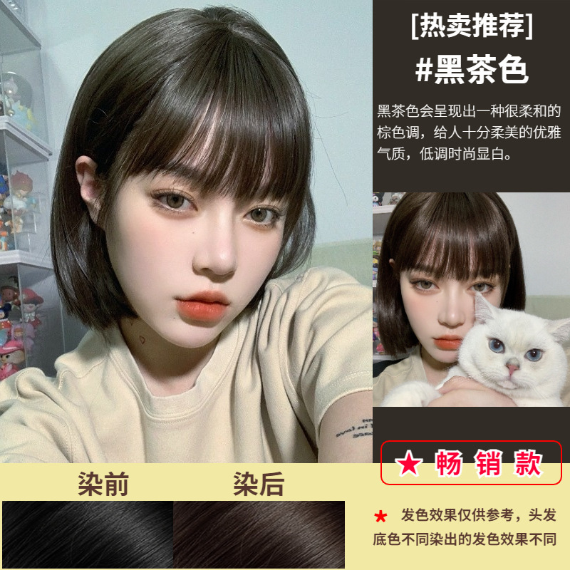 南京銅仁堂白から黒へのバブル染毛剤植物ベースの自宅で男性と女性のための染毛剤、天然で非刺激性|undefined