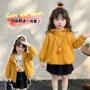 秋季连帽女童春秋风衣