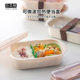 INOMATA Japanese Imported Fresh-keeping Transparent Lunch Box Microwave Heating Lunch Box Refrigerator Frozen Meat Sealed Box