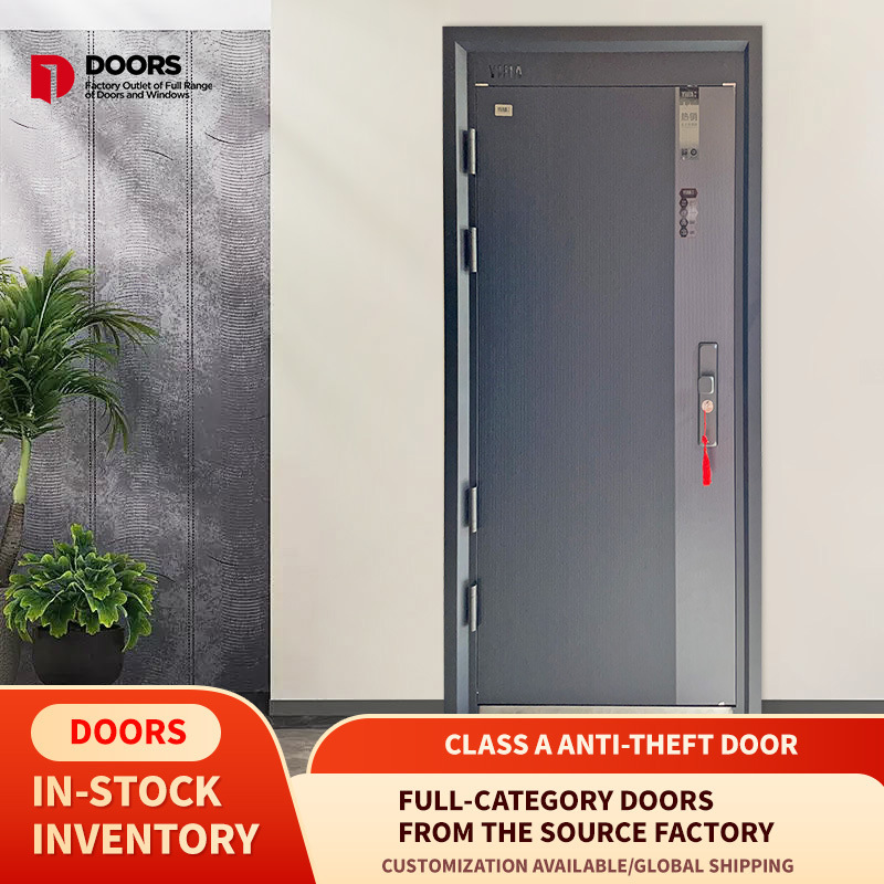 10cm Grade a Home Security Door, Project Door, Entrance Door, Soundproof Apartment Safety Door, Modern Minimalist Main Door