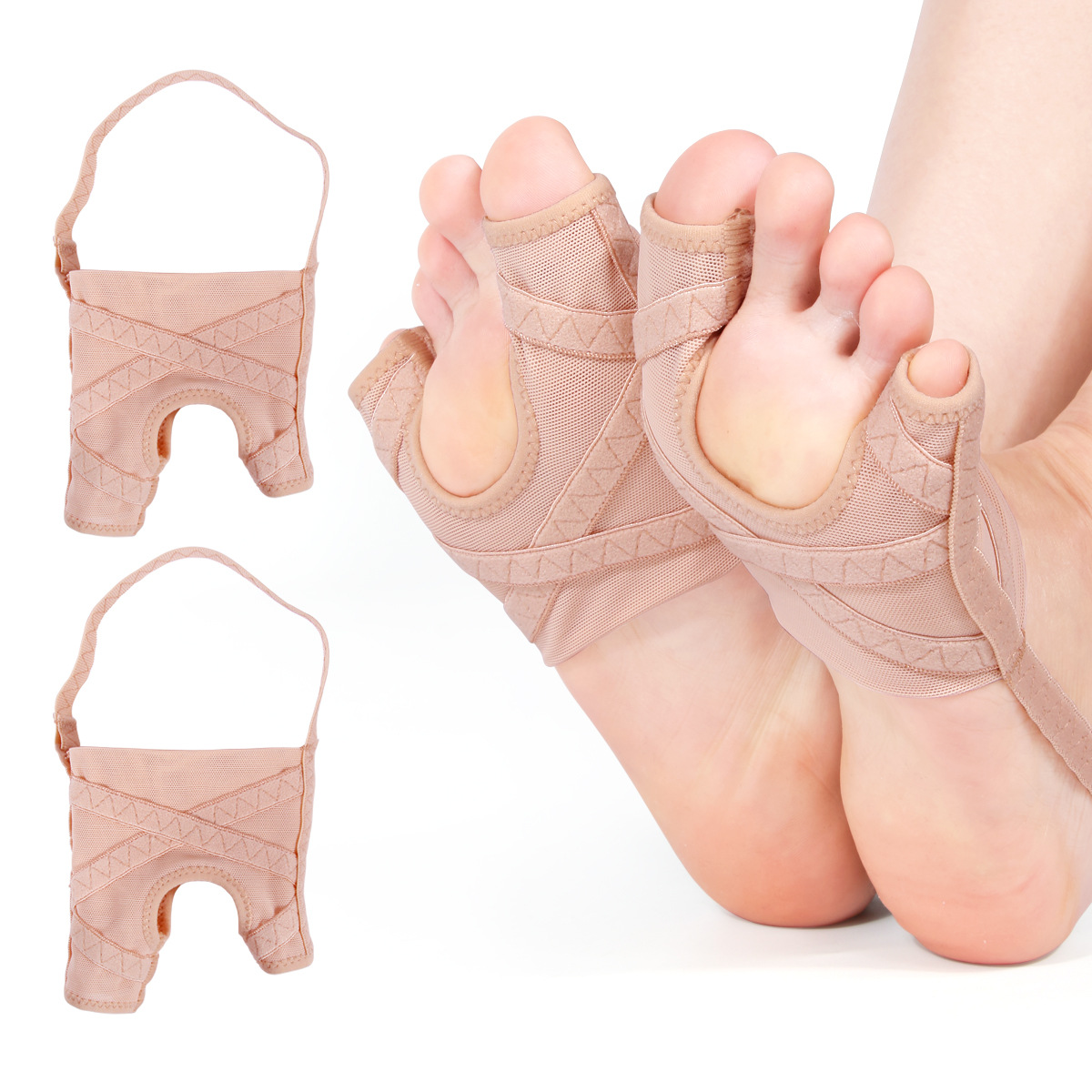 Mesh thumb valgus big toe orthopedic sleeve little toe varus toe…